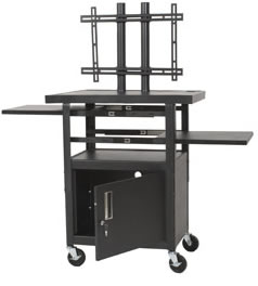 height adjustable flat screen tv stand - view 2
