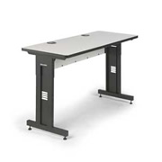 adjustable height training tables - basic