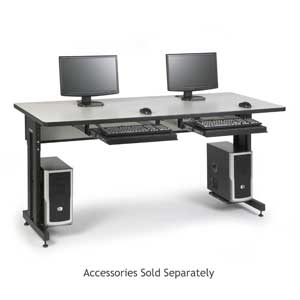 Adjustable Computer Lab Tables in Eight Sizes and Multiple Options