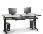 Strong, Adjustable Computer Lab Tables with Optional Accessories